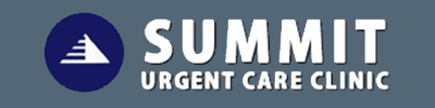 Logo for Summit Urgent Care, sponsor of Jennifer Ann's Group's prevention of teen dating violence through video games.