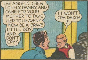I won't cry Daddy - The Blue Beetle (1940)